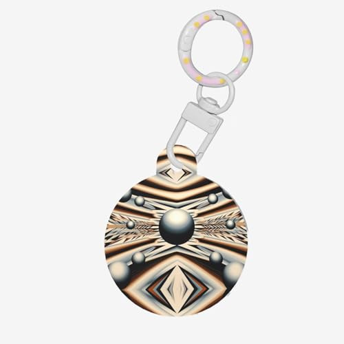 Floating Sphere Pet ID Tag Dog Cat Tags Personalized Fashionable, Round Many Colors, Acrylic Material, for Small & Large Pets White Small