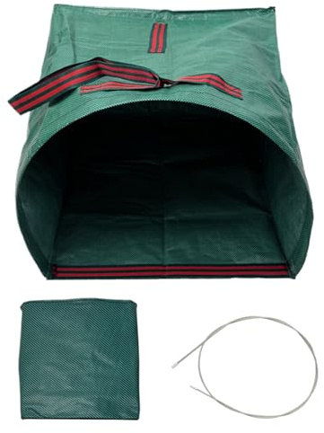 Gkumgwo Per Le Foglie | Raccoglitore Di Rifiuti Resistente E Di Grande Capacità,Da Giardino Riutilizzabili | Per Esterno Campeggio Giardinaggio Riciclaggio