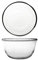 Luminarc ARC 41879 Cocoon Schale, Salatschale, Schüssel, 18cm, 1.2 Liter, Glas, transparent, 1 Stück