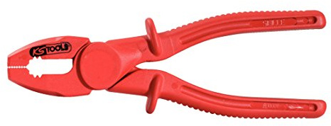 KS Tools 117.1639 - Alicate combinado de plástico con función de corte (tamaño: 200 mm)