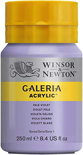 Winsor & Newton Series 1 250ml Bottle Galeria Acrylic Colour with Nozzle Cap - Pale Violet