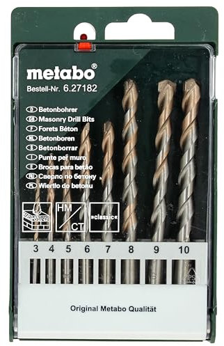 Metabo Betonbohrer-Sortiment classic, 8-teilig