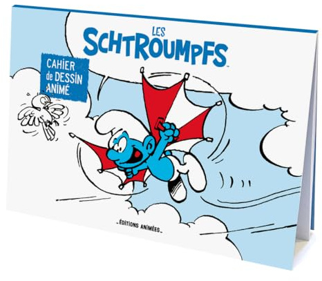 Les schtroumpfs - Cahier de dessin animé