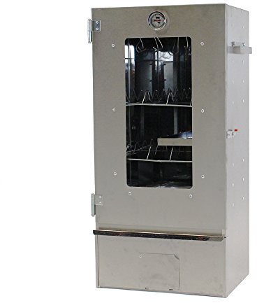 2L Home&Garden - Horno eléctrico para ahumar (tamaño XL, con espiral de calefacción, acero aleado)