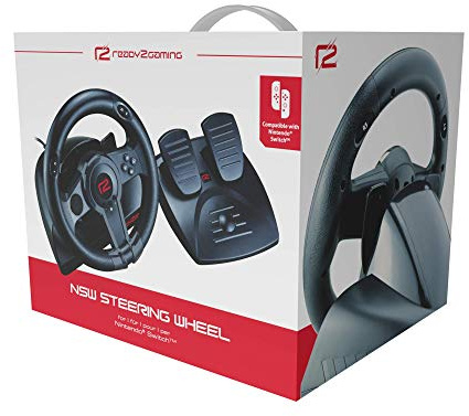 Ready2gaming Nintendo Switch Racing Wheel Videospiele, mehrfarbig (674928)