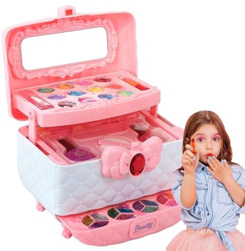 Kinder Makeup Set Für Mädchen Mädchen Kinder Schminke Set Makeup Schminkkoffer Makeup Set Kinder Spielzeug