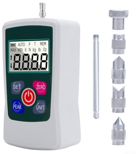 Digital Force Gauge, Efficient Digital Force Meter Featuring Real Time Readings, For Tension And Compression Strength Assessments