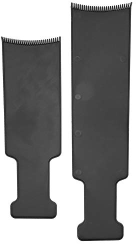 Highlight Board Professional Hair Dye Highlighting Paddle Comb with Teeth for Hairdressing - Hair Color Board for Barber Shops and DIY Coloring