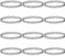 Andibro Elastische Halskette Set, 12 Stück Stretch Tattoo Halskette Choker Kette Damen Vintage Punk Gothic Tattoo Kette Gummi Halsband 90er jahre accessoires für Mädchen