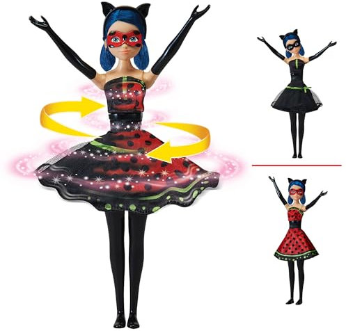 Miraculous Playmates Toys Hero Switch Ladybug 26,7 cm Modepuppe