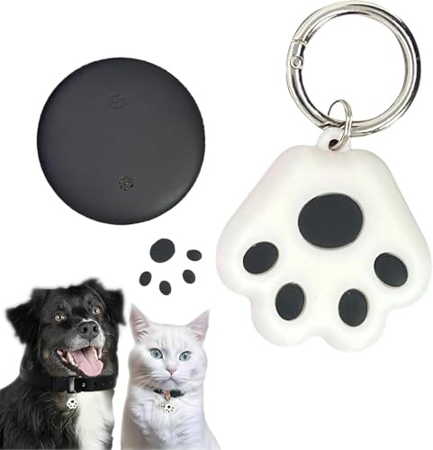 Starnearby Traceur GPS pour Animaux, sans Abonnement, Tracker GPS Chat, Traqueur GPS Chien, Localisateur GPS Chien et Chat, Suivi des Bagages, Suivi des Animaux et des Objets (1 pièce pour Android)
