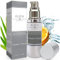 Siero Viso Vitamina C 20% con Acido Ialuronico, Vitamina E e Aloe Vera – Anti-Macchie, Anti-Rughe e Illuminante – Dermatologicamente Testato e Adatto a Pelli Sensibili