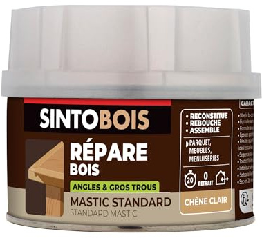 Masilla para reparar madera de roble 500 ml - Sintobois