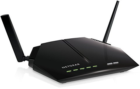 Netgear D6220 – 100ITS AC1200 Mbps Modem Router, VDSL/ADSL/Fibra, 4 Puertas Gigabit, 1 Puerto WAN, Dual Band, procesador Dual Core 400 MHz, 1 Puerto USB 2.0, Negro