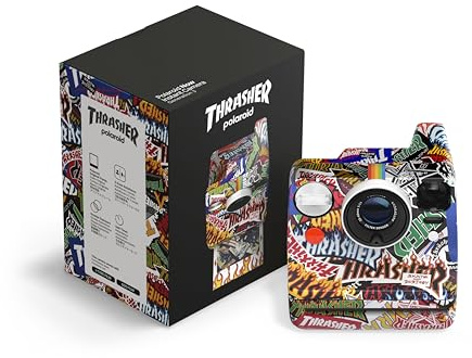 Polaroid Now 3rd Generation I-Type Instant Film Camera - Thrasher Edition - Camera Only No Film (9187)