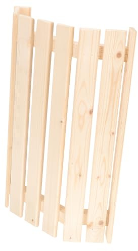 DIKACA Pantalla Lámpara de Madera para Sauna Resistente Altas Temperaturas Diseño Hueco Anti-explosión Accesorio Práctico para Protección y Decoración Cabinas de Sauna