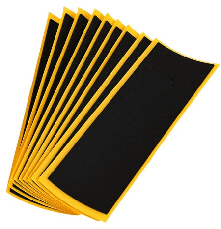 ViaGasaFamido 50st Fingerboard Grip Tape, Pu Foam Non Slip Material, Strong Vidhäftning och Anpassningsbar Storlek för Mini -skateboards och Fingerskridskor