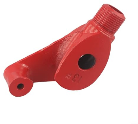 Manueller Rohrbieger für verzinkte Eisen-, Kupfer-, Wasser- und Drahtrohre – 15 mm, 20 mm, 25 mm, 32 mm Stahlrohrbiegewerkzeug mit fächerförmigem Design, Rot (15 mm)