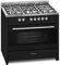 Kitchen - Meireles G910BL 5 burner hob, Butane Gas hob and oven, Wok burner