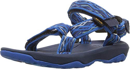 Teva Hurricane XLT2, Unisex Kids Open Toe Sandals Open Toe Sandals, Blue (Delmar Blue Dlb), 4 UK (20 EU)