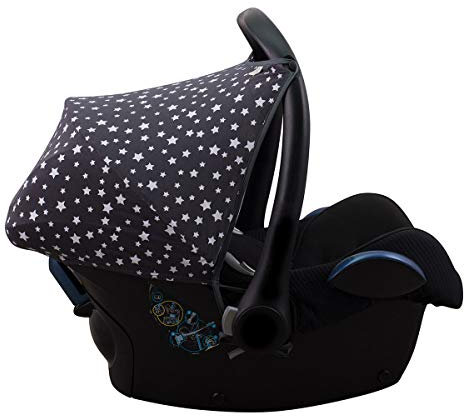 JYOKO KIDS Sonnenverdeck kompatibel mit Maxi-Cosi Cabriofix Gruppe 0 (Winter Sky)