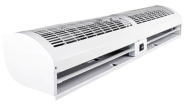 Rideau D'air À Double Vitesse, Angle De Vent Réglable, Y Compris Télécommande, Rideau D'air Silencieux Mural, Usage Commercial/domestique (Size : 90cm/36in)