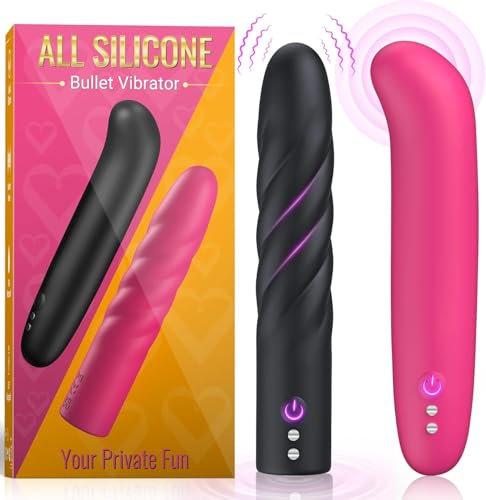 Vibration für Frauen Mini Vibrator Vibratorensets - Sex Spielzeug für die Frau Vibratoren Vibratorensets für Frauen Klitoris ORSLUM, Sexspielzeug Sextoysets für Damen Vibrator Klein Leise(2 Stücke)