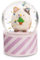 NICI 61824 mymochi Palla di Vetro Effetto Neve con Gatto Angy, Accessorio Decorativo in Stile Kawaii, 6,5 cm, Lilla, Colore