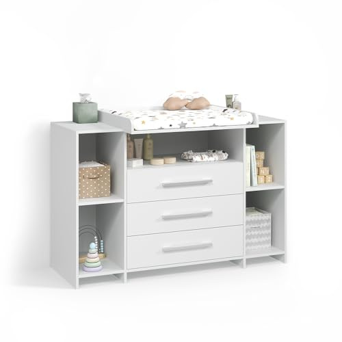 Livinity Commode à Langer Torino Blanc