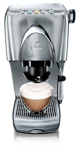 Tchibo 291155 Cafissimo Classic Kaffeemaschine, Pure Silber