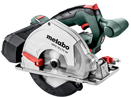 Metabo 600771840 600771840 - Sierra circolare in metallo 18 V Ah Li-ion MKS 18 LTX 58 with metaLoc