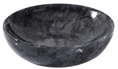 Marble Decor Bowl (Black), Decorative Key Bowl