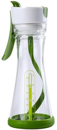 HelloCreate Salatdressing-Shaker Mix Dressing-Shaker-Flasche für die Küche 0 Halten Sie Dressings Salatdressing Behälter für Küche Salat Dressing Shaker