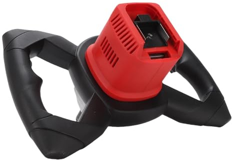 Fockety Trivella per Ghiaccio Elettrica, Trivella per Pesca Sull Ghiaccio Elettrica a Batteria, Trapano per per con 6 velocità Regolabili Impugnatura Ergonomica