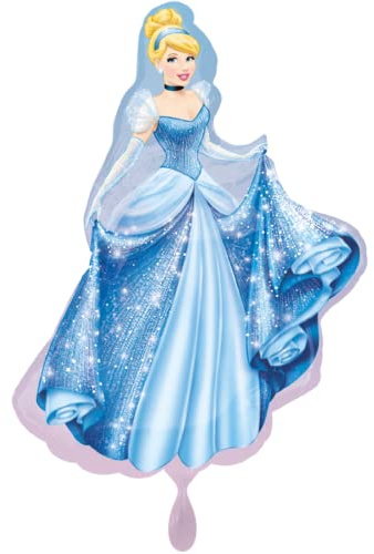 Pallone foil Supershape 33 - 84 cm Cenerentola