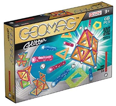 Geomag Classic Glitter, 68 Pezzi, 533