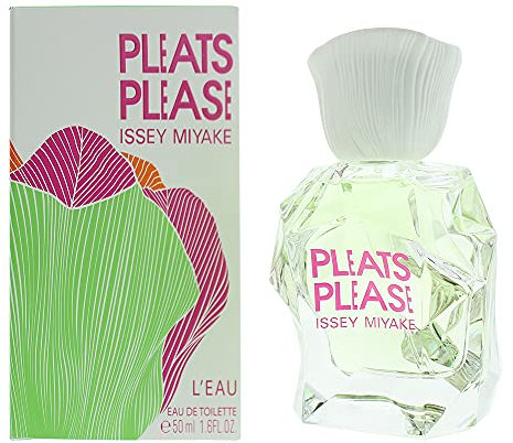 Issey Miyake - Pleats Please L’Eau Eau de Toilette - Leichtes & luftig blumiges Parfüm für Frauen mit Wildrosen-Akkord, Patchouli, Neroli & einem weißen Moschus-Akkord - Damenduft