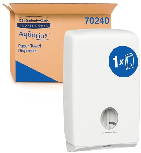 Aquarius, U7024, Slimfold Handtuchspender, weiß, 1 x 1 Spender