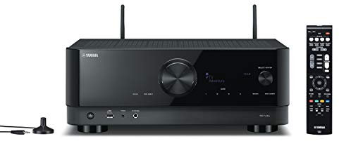 Yamaha RX-V4A Receptor de Cine en casa, 5.2 Canales, Capacidad 4K/120Hz, Bluetooth Integrado, USB y WiFi, Compatible con MusicCast y Alexa