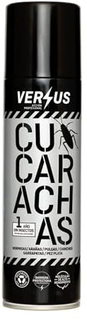 VERSUS Cucarachas Insecticida Barrera contra chinche apestosa, chinche de la cama, cucarachas. Hasta 1 AÑO de duración, acaba con los insectos rastreros