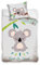 MTOnlinehandel Koala Bettwäsche 135x200 80x80 Baumwolle · Tiere Kinder- und Teenager-Bettwäsche für Mädchen und Jungen · Chiller-Set