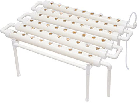 Hydroponische Systeme Grow Set Hydrokultur Plant Vegetable Hydroponic Pflanzen BewäSserung System Garten Kit Garden Tool Pflanze Sites Growing Hydroponics Hydroponisches Anzuchtsystem 54LöCher 6Rohr