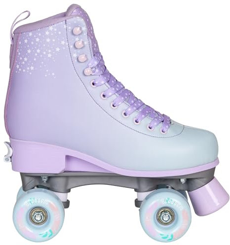 Chaya Roller Skates Bliss Star, größenverstellbar, für Kinder, 59mm/78A Rollen, ABEC 7 Kugellager