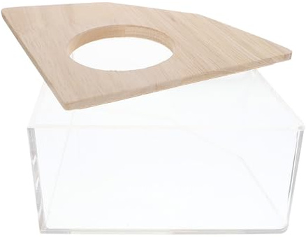 Toyvian Sable pour Hamster pour Chinchilla Domestique Bac à Sable Délicat Accessoire Pratique pour Cage