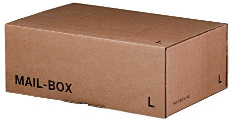 Smartbox Pro Mailing Box L (395x248x141mm) braun 20 Stück, 888673