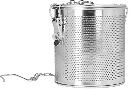 Stainless Steel Seasoning Bag Spice Infuser for Gravy Soup Taste Spice Box Home Restaurant (1.3L)