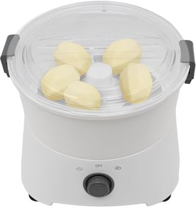 Sbucciapatate elettrico commerciale, pelapatate automatico da 85 W con azionamento a un pulsante, per sbucciare le patate senza sforzo in cucina, capacità 0,8 kg