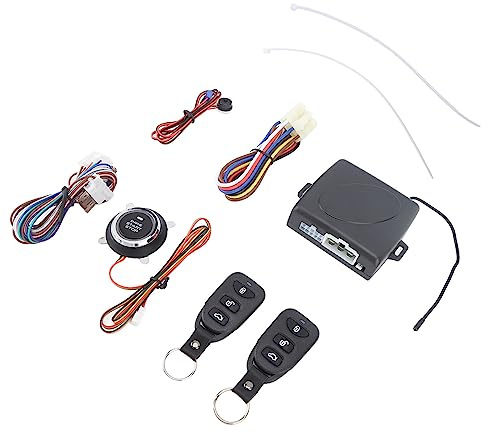 Keyless Entry Car Alarm System, Intelligent Car Security Alarm System Convenient Remote Vehicle Search with DC12V Fuel Car Remote Start (#2)