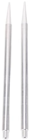 Antenn Jordankare 2st Aluminiumlegering M10 Gänga Utomhus stabil montering för kortvågiga vertikala antenner 12 MA 12 GP20 Slitstark Lättvikt 12mm Diameter 240mm Längd