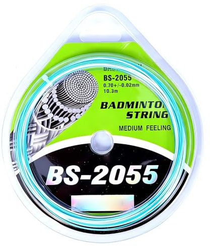Cuerda de nailon de 10 m para raqueta de bádminton con alta elasticidad de repuesto para raqueta de bádminton, hilo de nailon de alta elasticidad